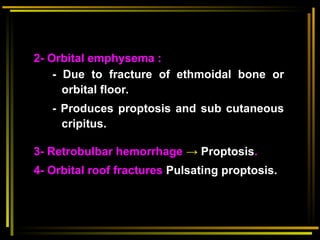 Ophthalmologyblunt ocular truma lecture.ppt