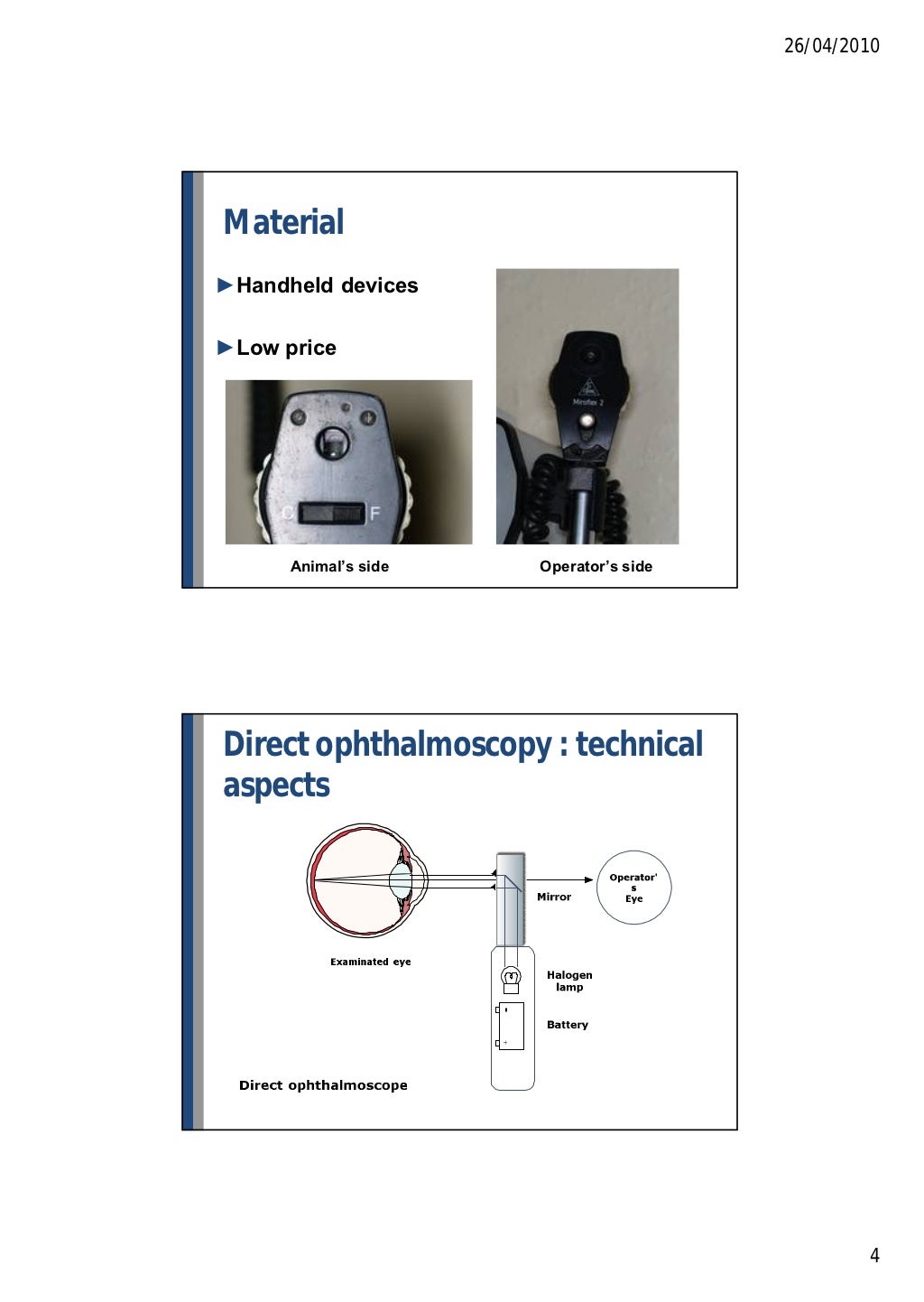 Ophthalmoscopy