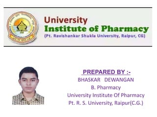 PREPARED BY :-
BHASKAR DEWANGAN
B. Pharmacy
University Institute Of Pharmacy
Pt. R. S. University, Raipur(C.G.)
Ophthalmic
Solutions and
Suspensions
 