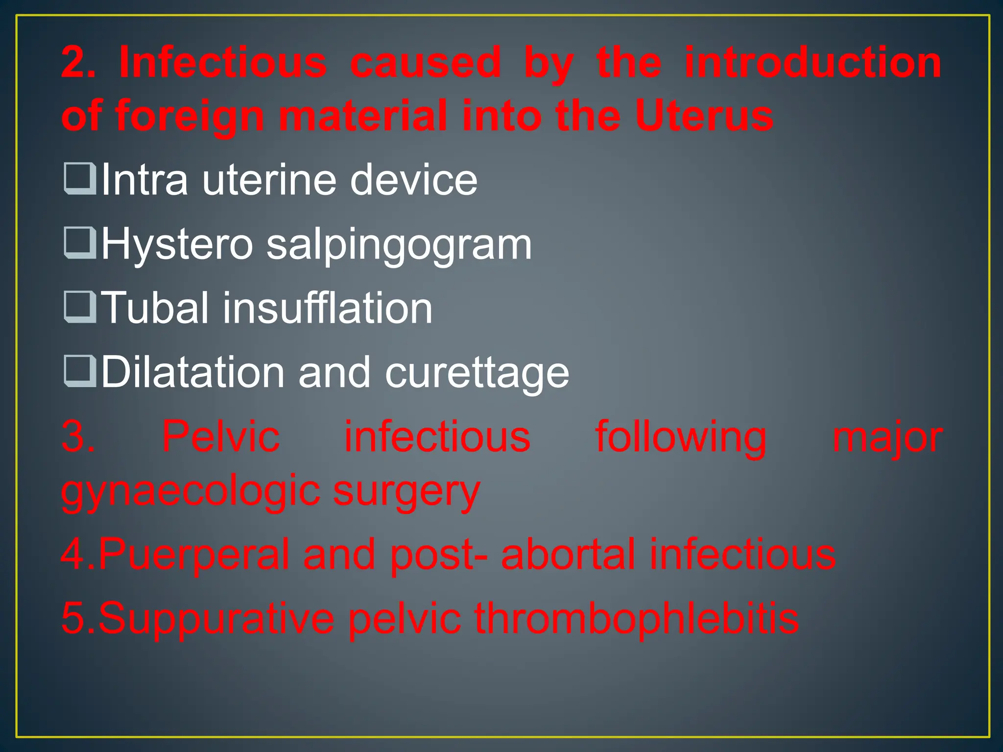 Pelvic inflammatory disease obstetrics and gynaecological nursing | PPTX
