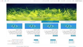preview template opiha site using bootstarp