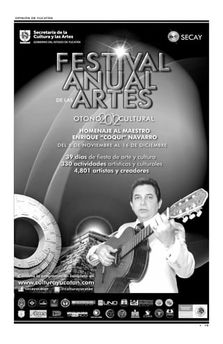 OPINIÓN DE YUCATÁN




                     • 15
 