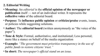 Understanding Opinion Editorials (Op-Eds): Purpose, Structure, and ...