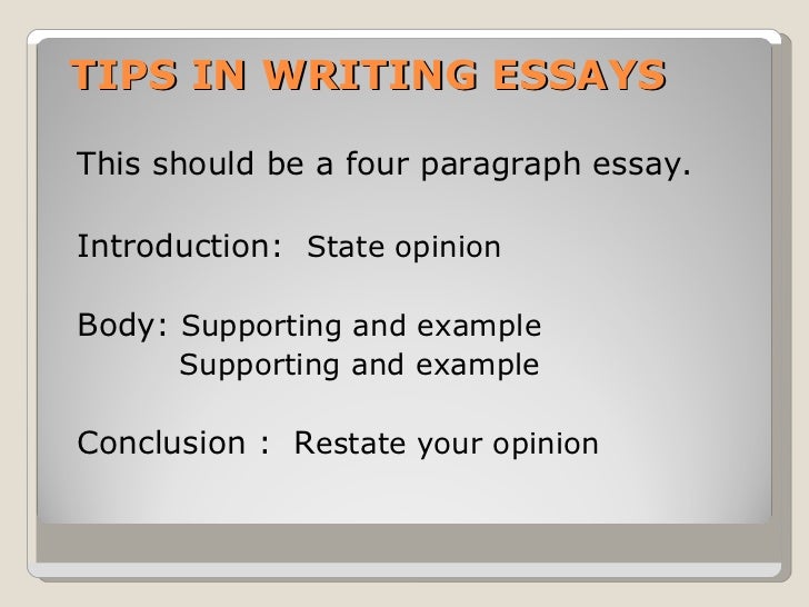 how to write a perfect 5 paragraph essay