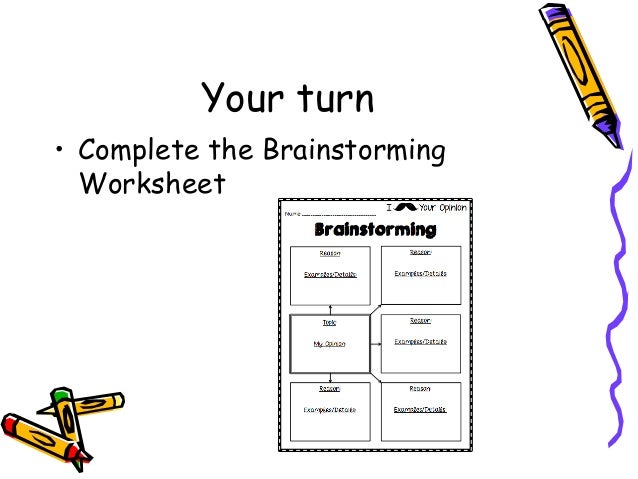 Opinion Essay Lessons