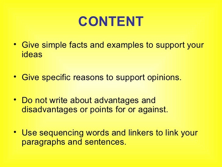 opinion essays examples
