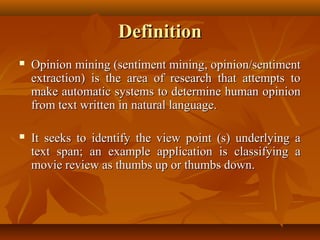 Opinion-Mining/Classify.ipynb at master · djuloori/Opinion-Mining