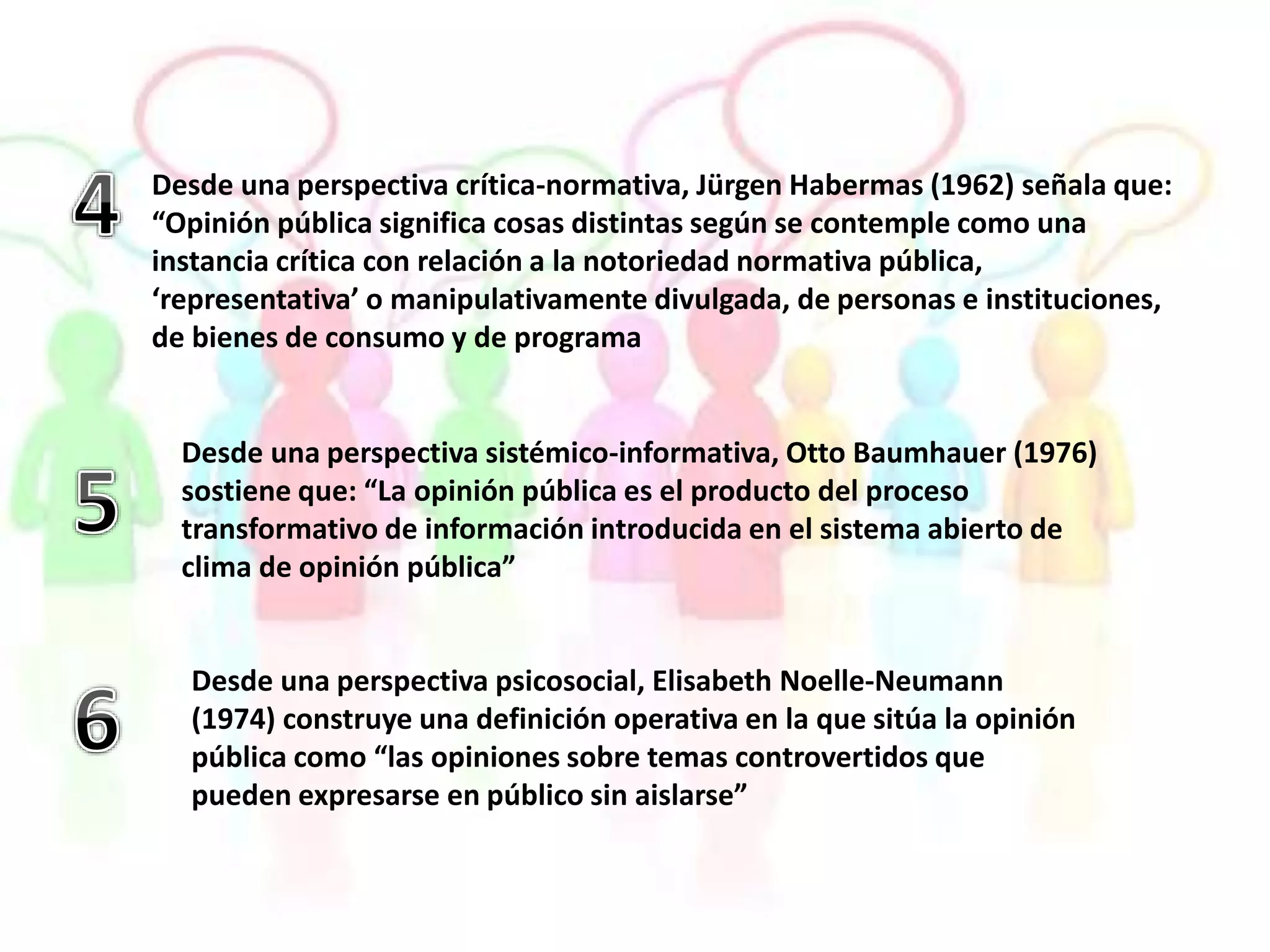 Opinión pública y su evolución Histórica | PPTX