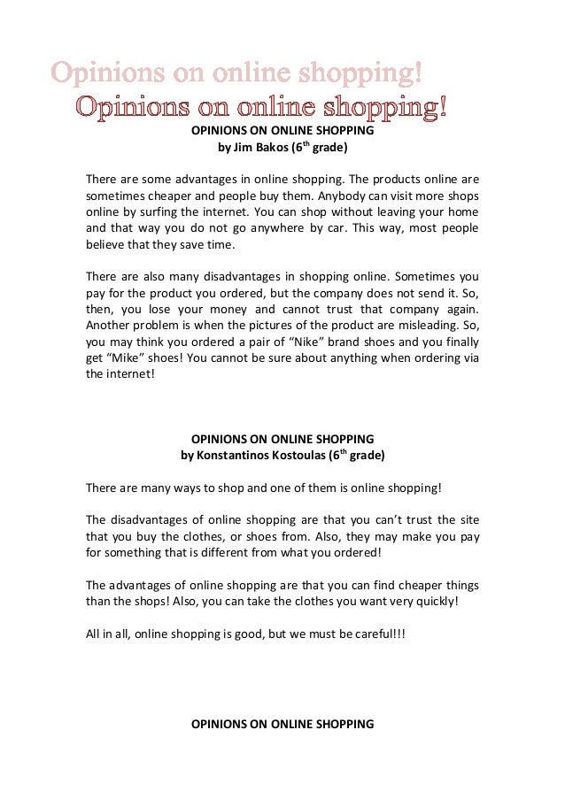 i want to shop online