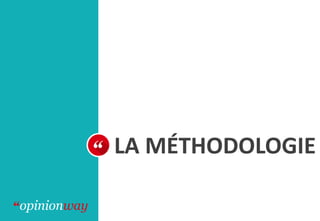 LA MÉTHODOLOGIE
 