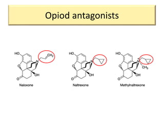 Opiod antagonists
 