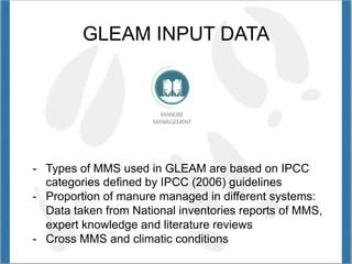 Opio Global livestock enviro assess model GLEAM Nov 12 2014