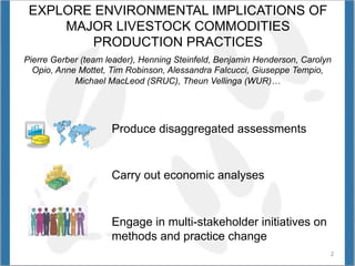 Opio Global livestock enviro assess model GLEAM Nov 12 2014