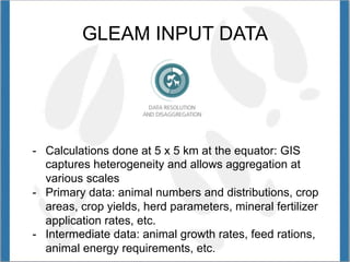 Opio Global livestock enviro assess model GLEAM Nov 12 2014