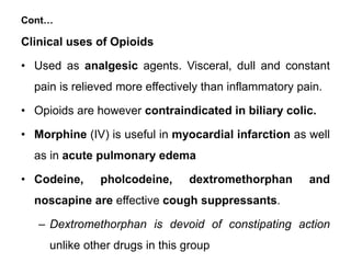 Opioid Analgesics and Antagonists.pdf file | PDF