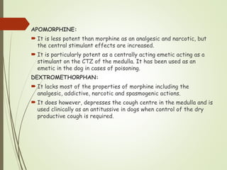 Opioid Analgesics Lecture Slides 2.pptxx | PPT