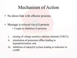 Inhibitory Message Opioids | PPTX
