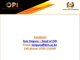 OPI Presentation