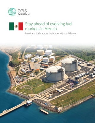 Stay ahead of evolving fuel
markets in Mexico.
Invest and trade across the border with confidence.
 