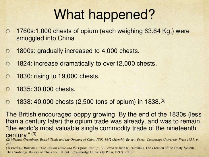 the results of the british opium trade for china British and opium | the story of china learn about the development of trade between britain and china with this what problems could result from the british. the results of the british opium trade for china British and opium | the story of china learn about the development of trade between britain and china with this what problems could result from the british.
