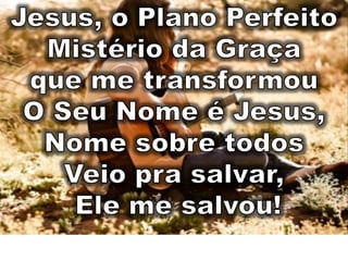 O plano perfeito renascer prise