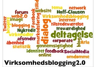 Virksomhedsblogging2.0
 