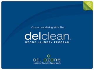 Ozone Laundering With The 