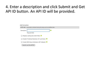OpManager - Clickatell integration for SMS notification | PPTX