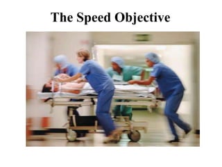 The Speed Objective
 
