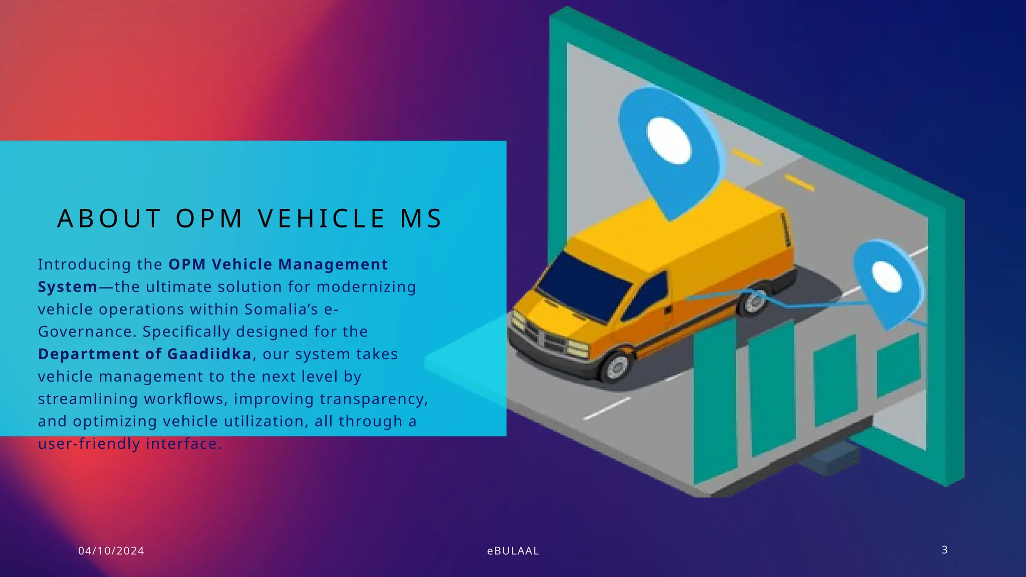 OPM Vehicle MS , this is full management system ordering , storing ...