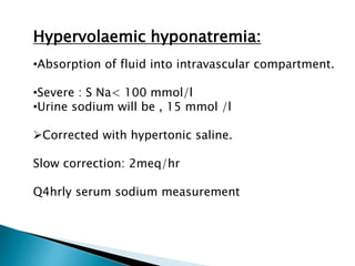 Sodium correction | PPT