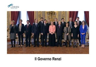 Il Governo Renzi
 