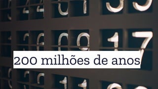200 milhões de anos
 
