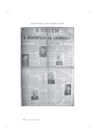 Jornal A Ordem, 12 de novembro de 1921 
200 / Edmar Ferreira Santos 
 