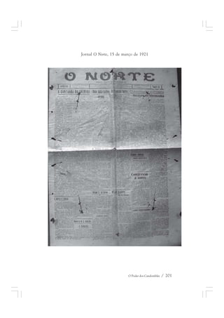 Jornal O Norte, 15 de março de 1921 
O Poder dos Candomblés / 201 
 