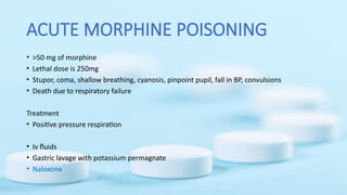 opoids IN PHARMACOLOGY............................ | PPTX