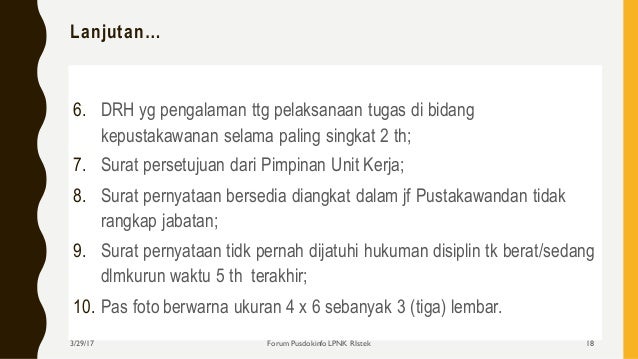 pernyataan jabatan surat rangkap Pustakawan PNS Jabatan Fungsional dalam Pengangkatan pernyataan jabatan surat rangkap Pustakawan PNS Jabatan Fungsional dalam Pengangkatan