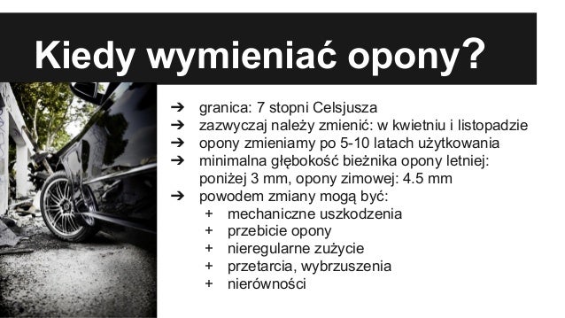 Opony Letnie A Opony Zimowe