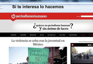 Si te interesa lo hacemos 