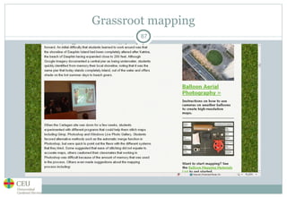 Grassroot mapping 