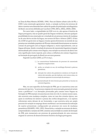 O portugues afro brasileiro