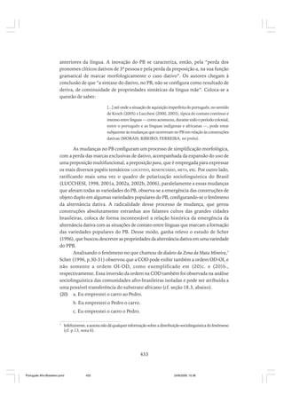 O portugues afro brasileiro