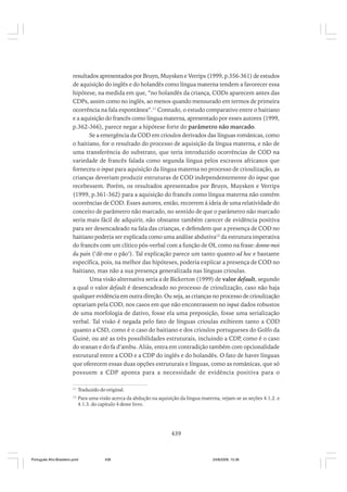 O portugues afro brasileiro