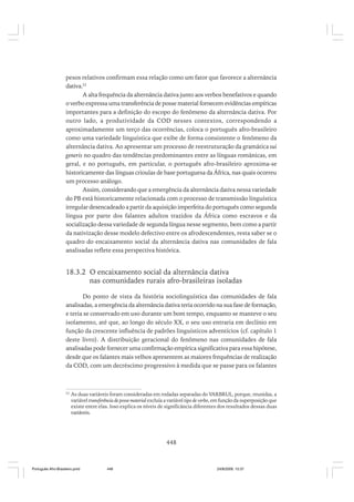 O portugues afro brasileiro