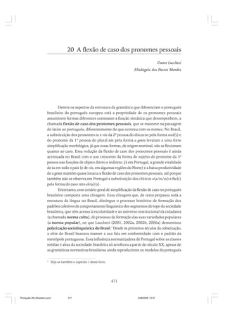 O portugues afro brasileiro