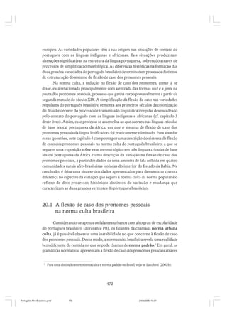 O portugues afro brasileiro