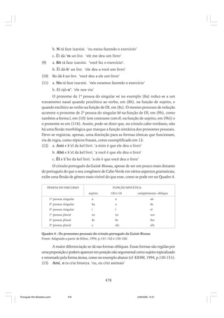 O portugues afro brasileiro