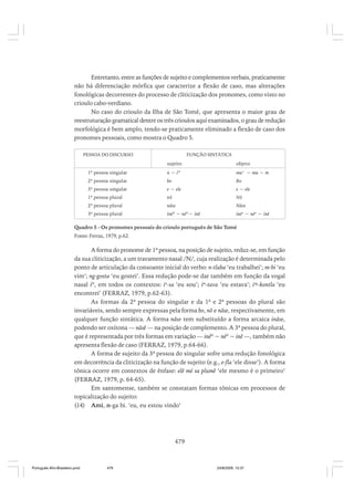 O portugues afro brasileiro