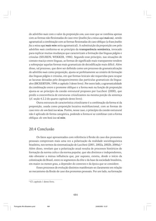 O portugues afro brasileiro