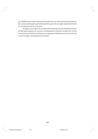 O portugues afro brasileiro